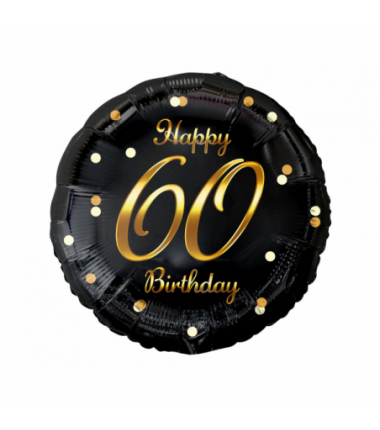 Balon foliowy Happy 60 Birthday