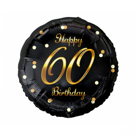 Balon foliowy Happy 60 Birthday