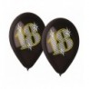 BALONY czarne 18 - 5 sztuk