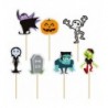 Toppery do babeczek Halloween Monsters 9cm 7szt.