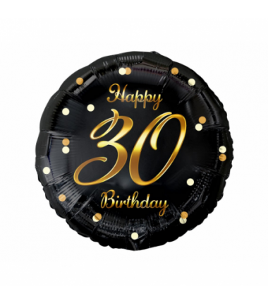 Balon foliowy Happy 30 Birthday