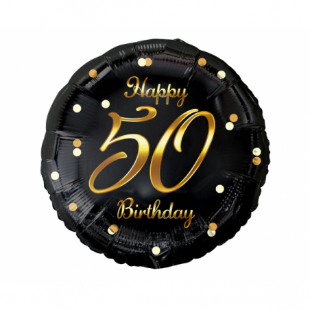 Balon foliowy Happy 50 Birthday