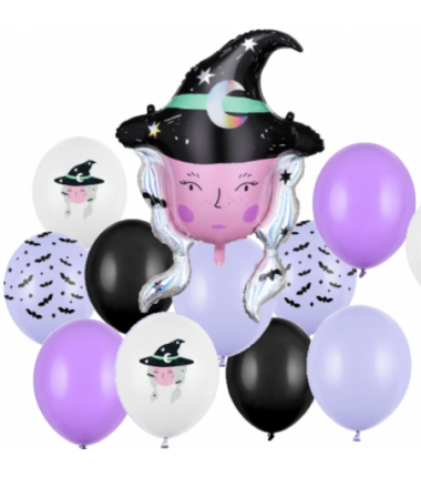 Zestaw balonów Halloween - 11 sztuk