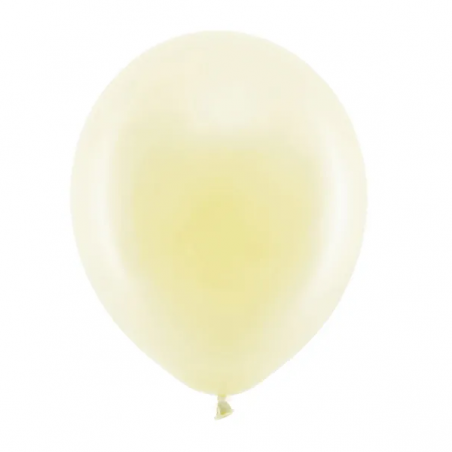 Balony kremowe 30cm - 10 sztuk