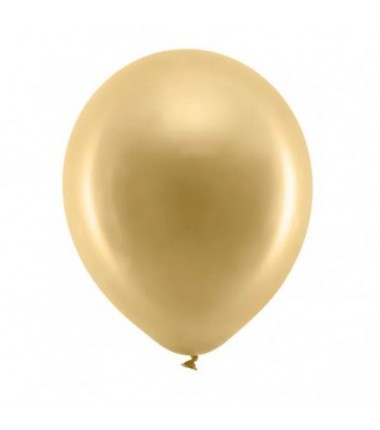 Balony złote metalizowane 30cm - 100 sztuk