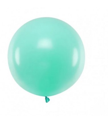 Balon okrągły 60cm, Pastel Miętowy