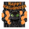 Zestaw Halloween - czarno pomarańczowe