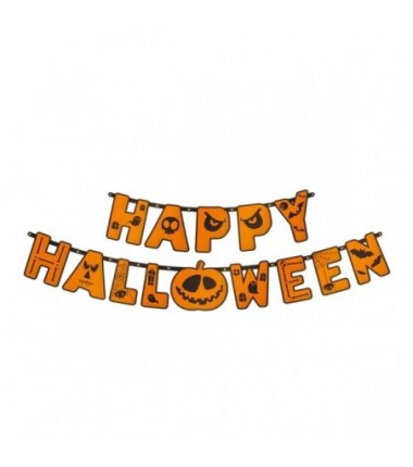Zestaw Halloween - czarno pomarańczowe