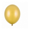 Balony lateksowe 30 cm czerwone złote - 10 sztuk