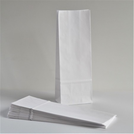 Torebki papierowe białe duże 10 szt