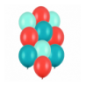 Balony 30 cm - ZIMOWE - 10 sztuk