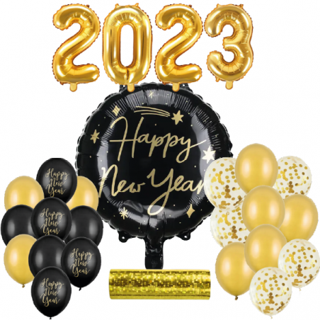 Zestaw balonów - HAPPY NEW YEAR