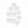 Balony pastelowe białe 30cm - 10 sztuk