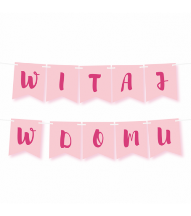 Box Witaj w domu - Różowy I