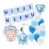 Box WITAJ W DOMU - niebieski IIII