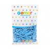 Balony Gemar MODELINY - Rurki włoskie niebieskie delikatne 072 Baby Blue - 100 sztuk (macaron)