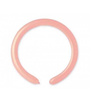 Balony Gemar MODELINY - Rurki włoskie różowe delikatne 073 Baby Pink - 100 sztuk (macaron)