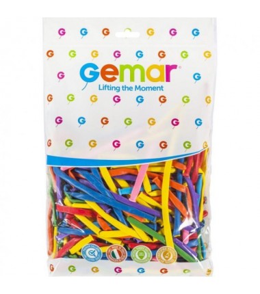 Balony Gemar MODELINY - Rurki włoskie do modelowania 100 szt.