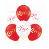Balony biodegradowalne Love 30 cm 6 sztuk