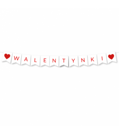 Girlanda WALENTYNKI