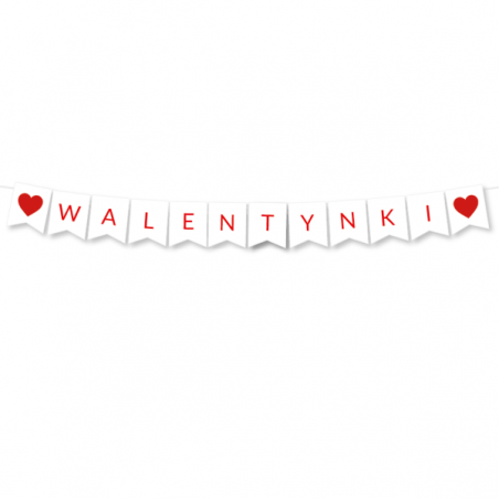 Girlanda WALENTYNKI