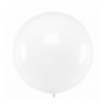 Balon gigant STRONG OLBRZYM okrągły 1 m - Pastel Clear - przezroczysty