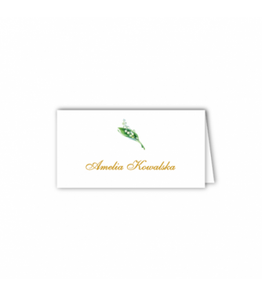WINIETKA Personalizowana - konwalia delikatna - 1 sztuka