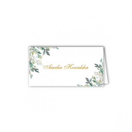 WINIETKA Personalizowana - liście - 1 sztuka