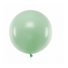 Balon gigant STRONG OLBRZYM okrągły 60 cm - Pastel Pistachio - pistacjowy