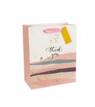 Torebka na prezenty thank you 23x18x10 cm- 1 sztuka