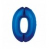 Balon foliowy Cyfra 0 - 92 cm - Niebieski granatowy