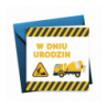 Kartka Okolicznościowa na Urodziny - Drukowana - Budowa