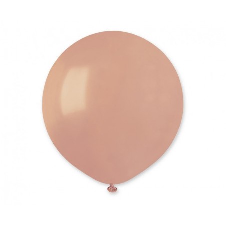 Balon Gemar 48 cm - 19" - pastelowy różowy mglisty Misty Rose G19/099 - 1 sztuka