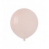 Balon Gemar 48 cm - 19" - pastelowy jasnoróżowy Shell G19/100 - 1 sztuka