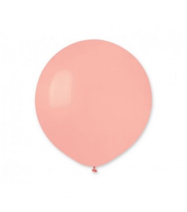 Balon Gemar 48 cm - 19" - pastelowy różowy delikatny Baby pink G19/073 - 1 sztuka