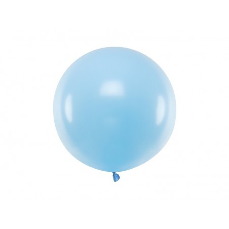 Balon gigant STRONG OLBRZYM okrągły 60 cm - Pastel Baby Blue - błękitny