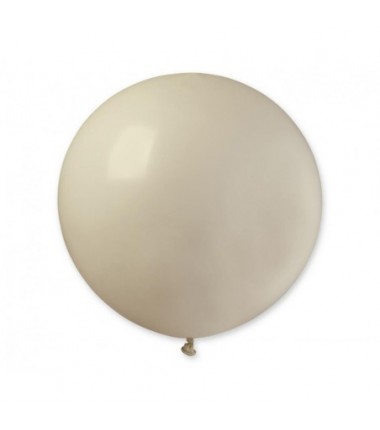 Balon Gemar 80 cm - 31" kula pastelowy latte G30/84 - 1 sztuka