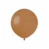 Balon Gemar 48 cm - 19" - pastelowy kawowy brązowy Mocha Brown G19/76 - 1 sztuka
