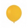 Balon Gemar 48 cm - 19" - pastelowy żółty Yellow G19/003 - 1 sztuka