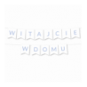 Girlanda Witajcie w Domu - Jasny Niebieski