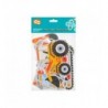 Girlanda papierowa Plac Budowy - 360 cm