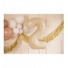 Balon foliowy Cyfra 2 - 72 cm - Beżowy