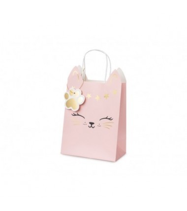 Torebka na prezenty Kotek 8 x 10,5 x 27,5 cm