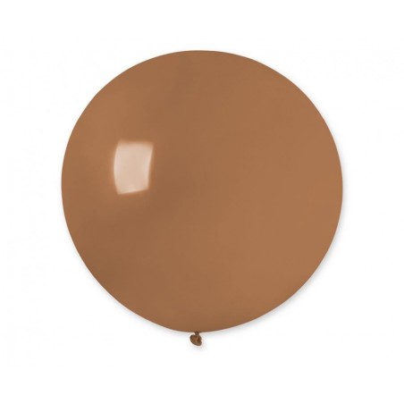 Balon Gemar 80 cm - 31" kula kawowy Mocha G30/076 - 1 sztuka