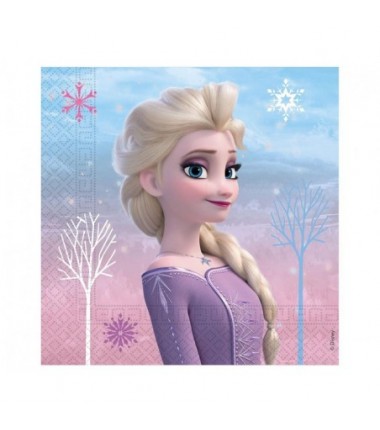 Serwetki papierowe Frozen 2: Wind Spirit - 20 sztuk
