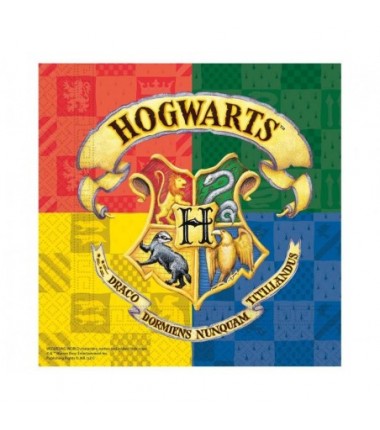 Serwetki papierowe Harry Potter Hogwarts Houses - 20 szt.