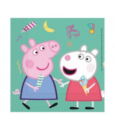 Serwetki papierowe Peppa Pig - 20 sztuk