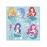 Serwetki papierowe Pastel Mermaids - syrenki - 20 sztuk