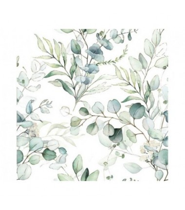 Serwetki papierowe Eucalyptus Twigs - Gałązki eukaliptusa - 20 sztuk