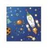 Serwetki papierowe Space Rockets and Aliens - Rakieta kosmiczna i obcy - 20 sztuk